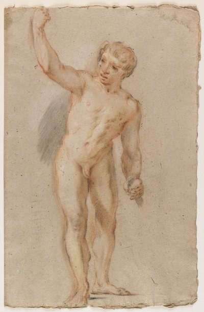Standing Male Nude by Benedetto Luti